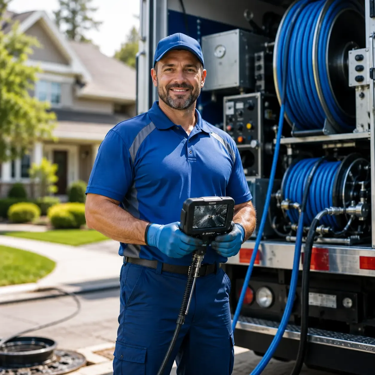 Local outdoor drain cleaning specialists in Hale, MI